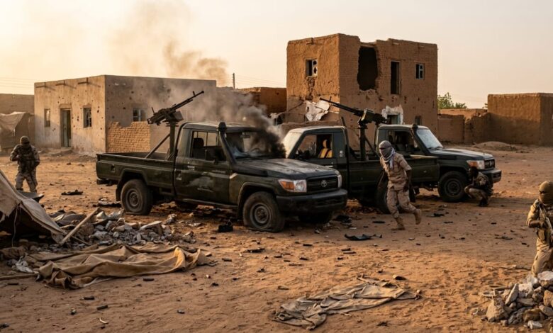 طوارئ دار حمر: تدمير 96 عربة قتالية للدعم السريع في غارات جوية بكردفان